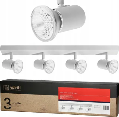 Image de Applique murale LED AD-OP-6431WE27 - Blanche - Design moderne - Réglable et pratique