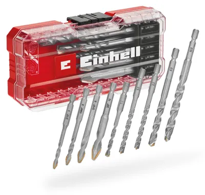 Produktbild von Einhell S-CASE 10-tlg. HM-Fliesenbohrer-Set