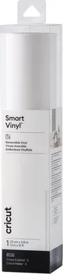 Immagine prodotto di Cricut | Smart Vinyl rimovibile 33x360cm Bianco