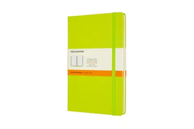 Produktbild von Moleskine Notizbuch Large/A5, Liniert, Fester Einband, Limetten Grün