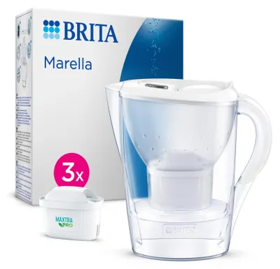 Immagine prodotto di Brita Starterpaket Marella weiß inkl. 3 MX