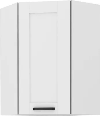 Produktbild von Hoher Eckschrank LAILI – 58x58 cm, weiß