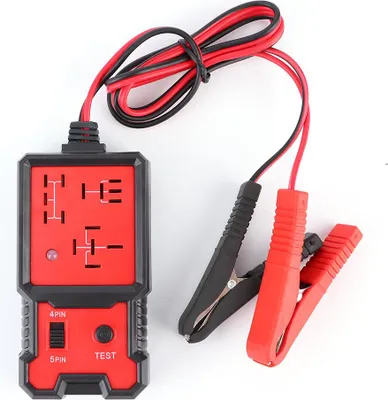 Immagine prodotto di tester elettronico a 12V per relè, strumento diagnostico automobilistico professionale per il controllo della batteria dell'auto