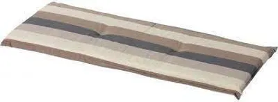 Produktbild von Madison Bankkissen 150 x 48 cm Victoria in Taupe – Wasserabweisend, ideal für Gartenbänke, kombinierbar mit Dekokissen