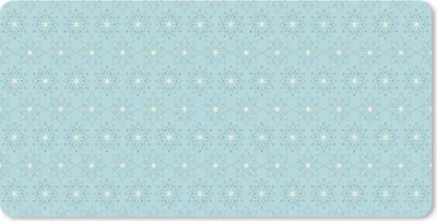 Produktbild von MuchoWow® Schreibtischunterlage Schneeflocken - Winter - Design - Sterne 80x40 cm - XXL Mauspad - Gaming Mauspad