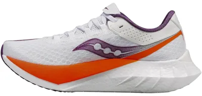 Productafbeelding van Saucony Endorphin Pro 4 dames hardloopschoen, wit/paars, EU 42.5