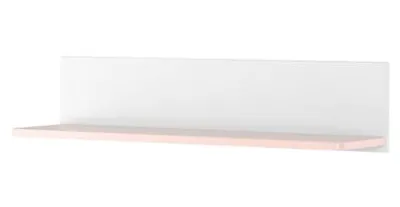 Produktbild von Hängeregal 110 weiß/rosa LUNA LN14