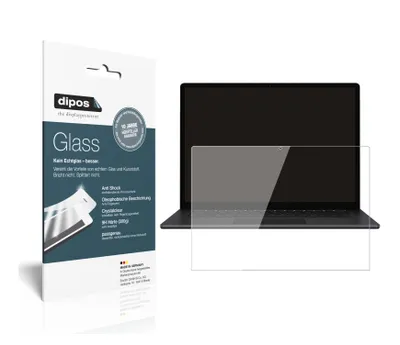 Produktbild von 1x Schutzfolie für Microsoft Surface 4 13.5 Zoll - Anti-Shock 9H Folie dipos Glass Kunststoffglas