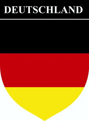 Produktbild von Hermann Schütz Aufkleber Wappen Deutschland 85x65mm