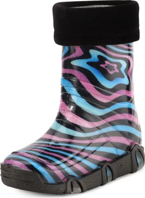 Produktbild von Ladeheid Kinder Mädchen Jungen Gummistiefel Gefüttert Swk2021 (Muster-51, 21/22)