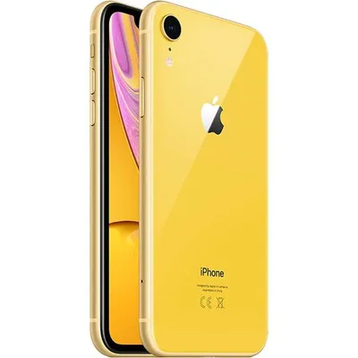 Produktbild von Apple iPhone XR, 15,5 cm (6.1"), 1792 x 828 Pixel, 128 GB, 12 MP, iOS 12, Gelb