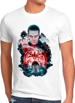 Produktbild von style3 Elfie Herren T-Shirt monster things eleven dämon