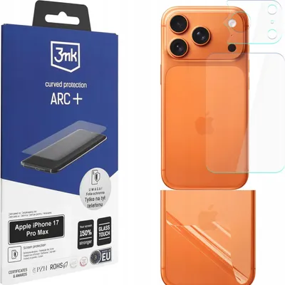 Zdjęcie produktu dla Folia Ochronna Apple iPhone 17 Pro Max - 3mk ARC+ Back