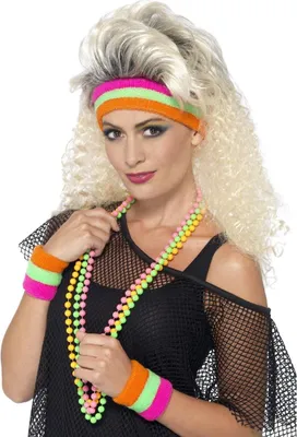 Immagine prodotto di Fascia e bracciali con set neon