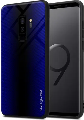 Produktbild von Cadorabo Hülle für Samsung Galaxy S9 PLUS Schutz Hülle in Lila Handyhülle TPU Etui Cover Case Tempered Glas