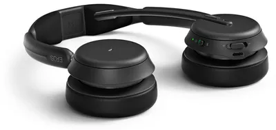 Immagine prodotto di EPOS IMPACT 1061T, cuffie Bluetooth bifacciali con base, senza fili, per ufficio/call center, 20 - 20.000 Hz, 171 g, cuffie, nero