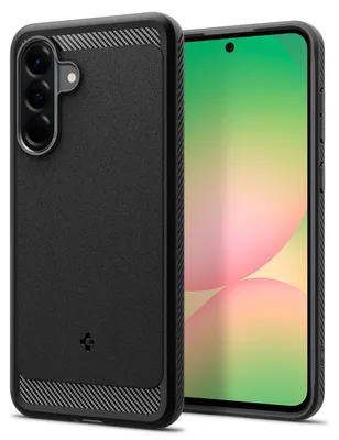 Produktbild von Spigen Rugged Armor, Cover, Samsung, Galaxy A56 5G, 17 cm (6.7"), Schwarz