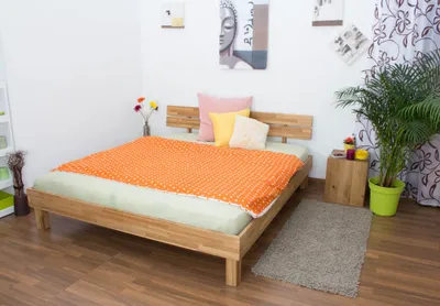 Produktbild von Futonbett Eiche 180 x 200 cm geölt