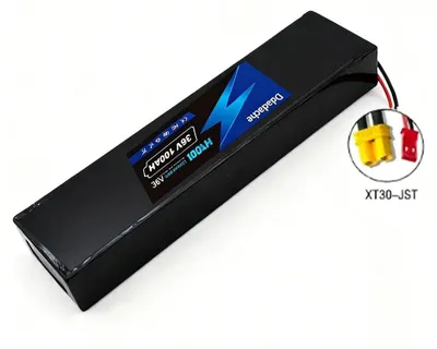 Immagine prodotto di Pacco batterie agli ioni di litio, 36 V, capacità 100.000 mAh, XT30-JST