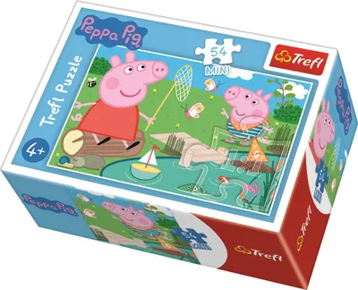 Produktbild von TREFL Puzzle Peppa Pig: Am Teich 54 Teile