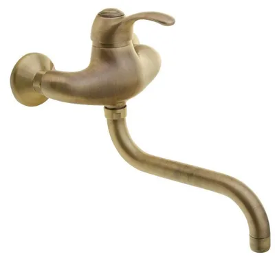 Obrázek produktu pro Nástěnná vodovodní baterie KIRKÉ, bronz