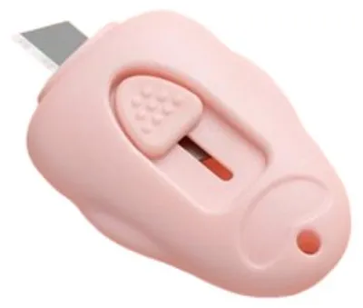 Produktbild von INF Mini-Universalmesser mit Schlüsselanhängerloch Rosa