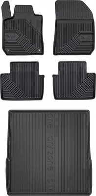 Immagine prodotto di SET 77 Tappetini in gomma e tappetini Peugeot 308 2 Station wagon 2013-2021 bwb