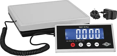 Obrázok produktu pre WEDO 50 7605005 Elektronická váha na balíky Parcel 50 Plus 50 kg
