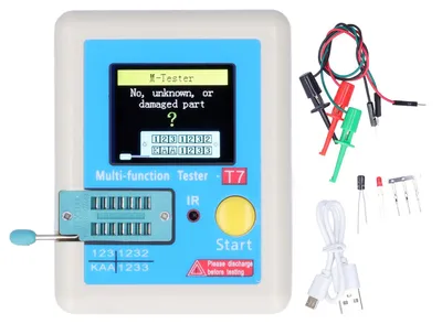 Produktbild von LCRT7 Hochgeschwindigkeits-Transistor-Tester, Farbbildschirm-Detektor, Kapazitätswiderstandsmessgerät