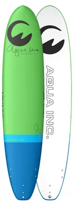 Productafbeelding van Aqua Inc. Arouna Softtop Surfboard 9’0″ x 24″ – Groen – Duurzaam & Veelzijdig
