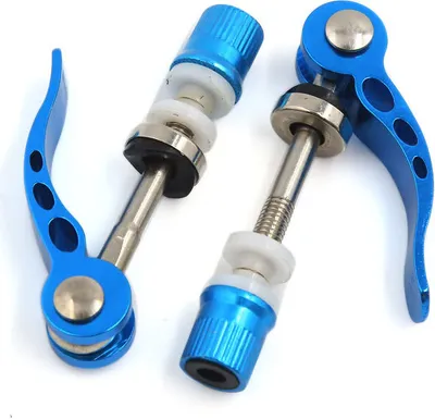 Produktbild von 2stk Universell Fahrrad Schnellspanner Schnellverschluss Sattelklemme Radnaben Sattelstš¹tze Spie? Schraube de