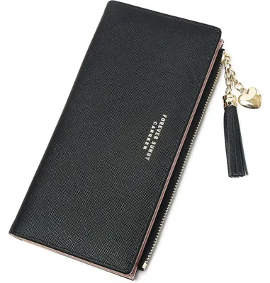 Image de Sac bandoulière pour femme, petit, noir, en PU, avec fermeture éclair