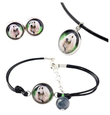 Productafbeelding van Art-Dog Sieradenset – Afghaanse windhond – met geschenkdoos