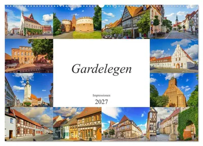 Produktbild von Gardelegen Impressionen (Wandkalender 2027 DIN A2 quer), CALVENDO Monatskalender