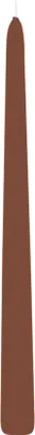 Produktbild von Spitzkerzen Kastanie Braun 300 x Ø 25 mm, 6 Stück