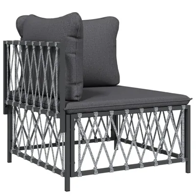 Zdjęcie produktu dla VidaXL 364142, Ciemny Szary, Poliester, Tkanina, 110 kg, Dorośli i dzieci, 720 mm, 720 mm