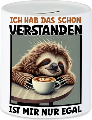 Produktbild von Ich hab das schon verstanden ist mir nur egal Spardose Ironie Sarkasmus Kollege