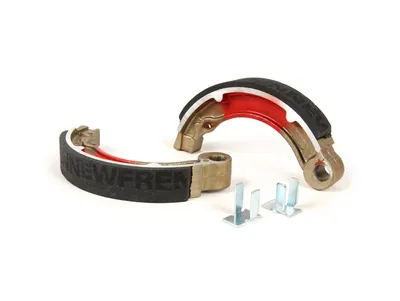 Produktbild von Bremsbacken BGM Ø 127x20mm hinten für Bremstrommel BGM5310 8 Zoll 2 Aufnahmen für Vespa VNB4T bis VNB6T (h), VBB2T (h)