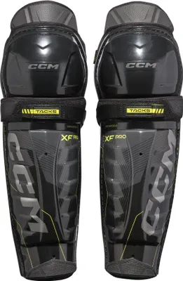 Zdjęcie produktu dla Ochraniacze goleni CCM Tacks XF Pro dla seniorów, rozmiar: 14 cali / 36 cm