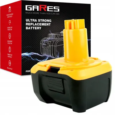 Obrázek produktu pro GARES Akumulátor Baterie pro Dewalt DE9140 DW911 DC930KA | 14,4V 3Ah | Zesílená série High-Performance | Vysoký výkon |