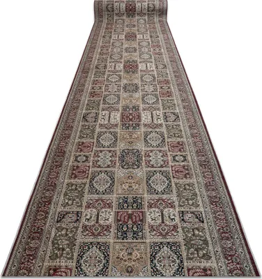 Produktbild von Läufer Antirutsch LOTUS CASSETTES 39980 Orientalisch beige / rot ZUM WASCHEN 100cm beige 100x770 cm