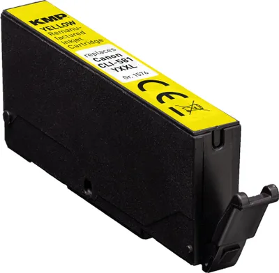 Immagine prodotto di KMP 1576,4209 KMP gelb Druckerpatrone kompatibel zu Canon CLI-581 Y XXL