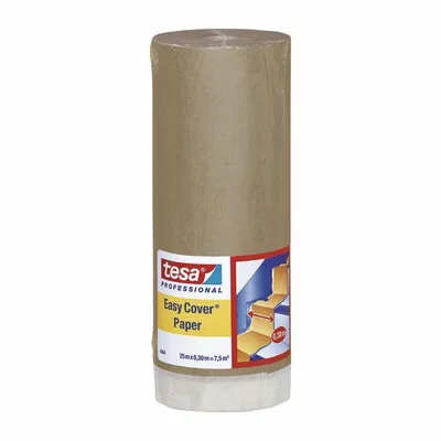 Productafbeelding van tesa 04364-00002-01 Afplakpapier (L x B) 25,00 m x 300,00 mm, 25 m (04364-00002-01)