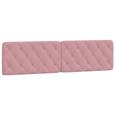 Produktbild von vidaXL Kopfteil-Kissen Rosa 200 cm Samt
