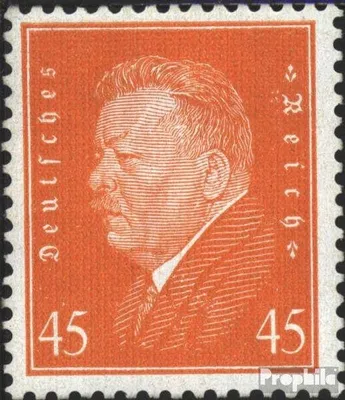 Produktbild von Briefmarken Deutsches Reich 1928 Mi 419 gestempelt Reichspräsidenten