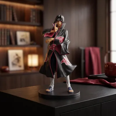Produktbild von Naruto Shippuuden Uchiha Itachi Actionfigur 22 cm – Anime Sammlerfigur