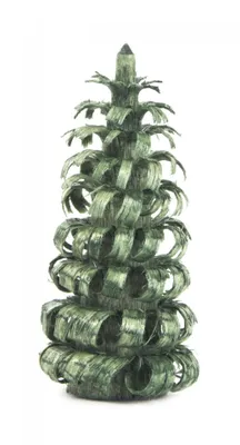 Produktbild von Tischdekoration Ringelbaum grün BxHxT 20x40x20mm NEU