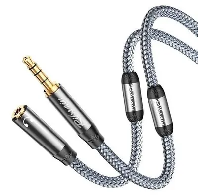 Zdjęcie produktu dla Kabel extension słuchawkowy 3 5 mm trrs mikrofon jack 0 6