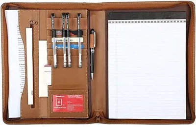 Produktbild von Famanu Schreibmappe - Business Padfolio mit Dokumentenorganizer