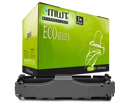 Produktbild von 1 Mehrwegtoner kompatible Lasertoner ersetzt HP CE340A 651A Schwarz